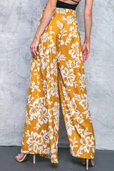 LET THE LIGHT IN BROWN WOVEN PANTS - Flying Tomato - Flyclothing LLC