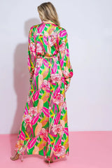 BLOOMING HOPE WOVEN JUMPSUIT - Flying Tomato - Flyclothing LLC