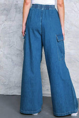 ALL THE BUZZ WASHED DENIM PANTS - Flying Tomato - Flyclothing LLC