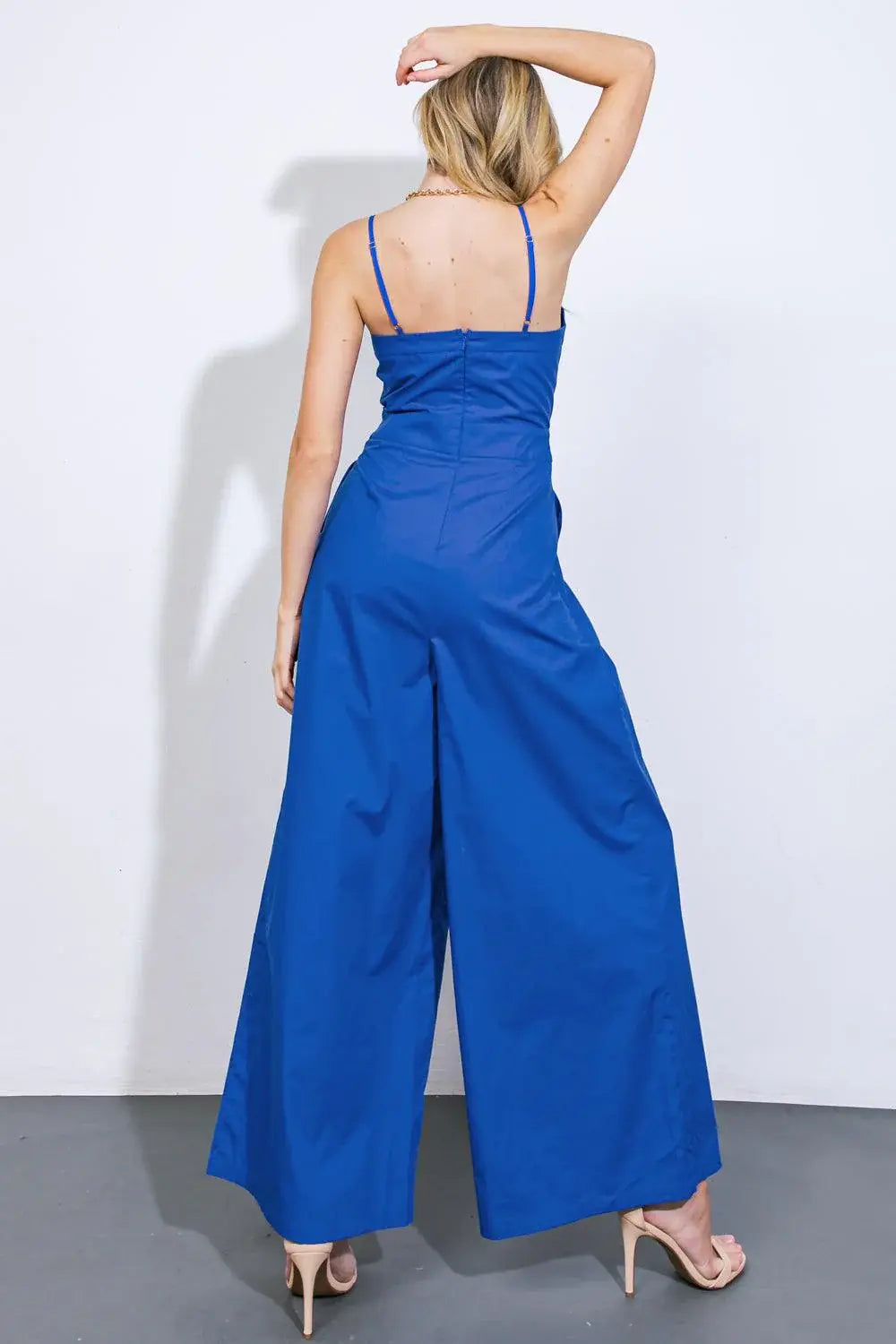 A BEAUTIFUL FEELING WOVEN JUMPSUIT - Flying Tomato - Flyclothing LLC