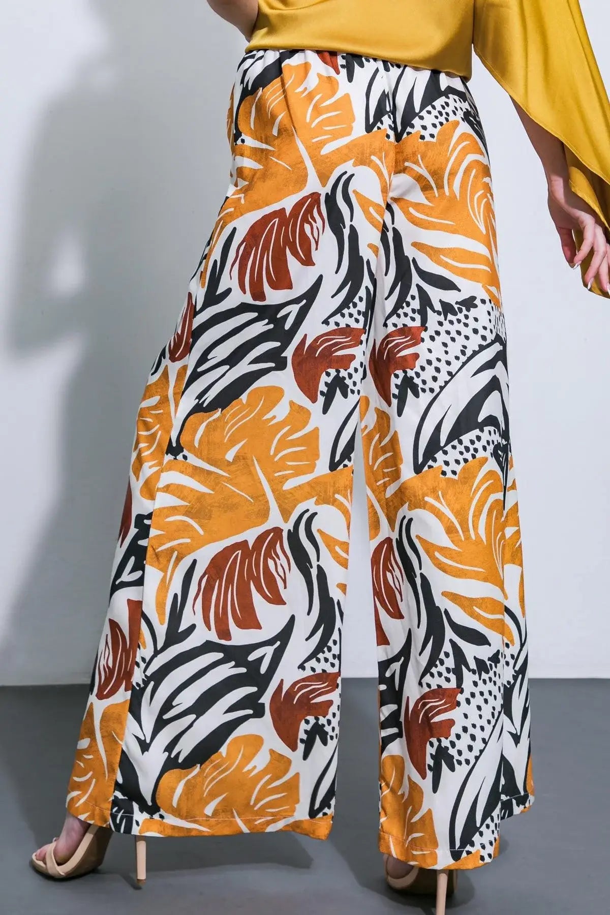 WHERE THE WIND WOVEN MIDI PANTS - Flying Tomato - Flyclothing LLC