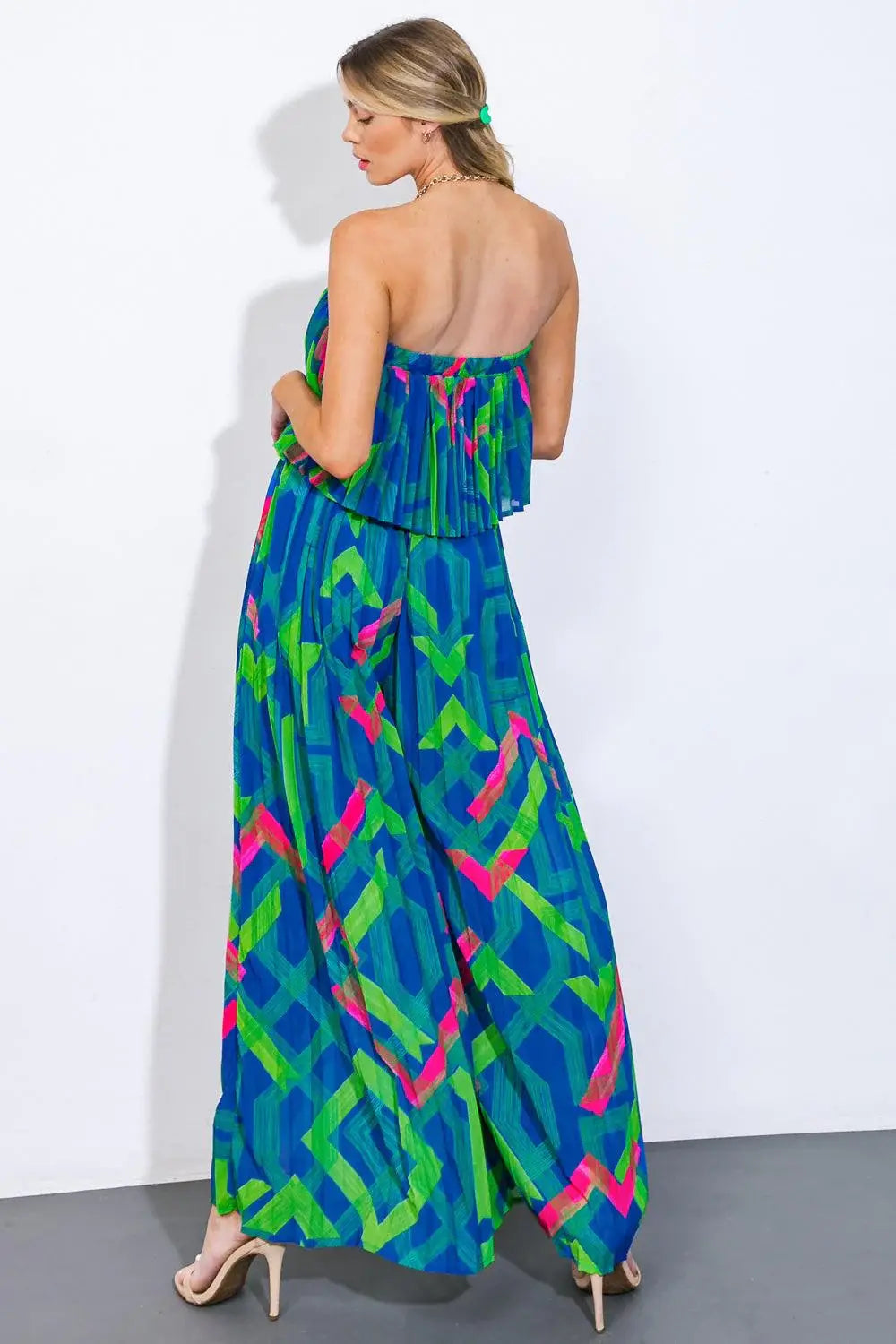 HAPPY WANDERER WOVEN JUMPSUIT - Flying Tomato - Flyclothing LLC