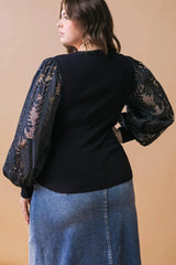 LEISURE LIFE SWEATER TOP - Flying Tomato - Flyclothing LLC