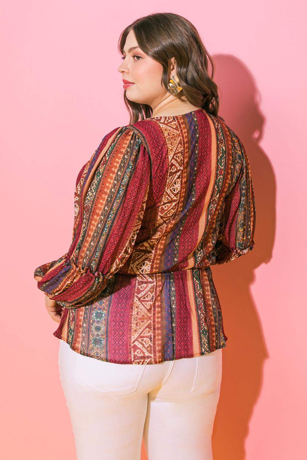 THRILLED FOR THIS WOVEN TOP - Flying Tomato - Flyclothing LLC