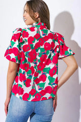 I CAN WAIT FOREVER WOVEN TOP - Flying Tomato - Flyclothing LLC