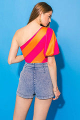 BREEZY VIDES PONTI BODYSUIT - Flying Tomato - Flyclothing LLC