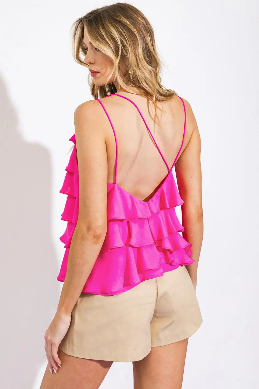 LAST IN THE WAVES WOVEN TOP - Flying Tomato - Flyclothing LLC
