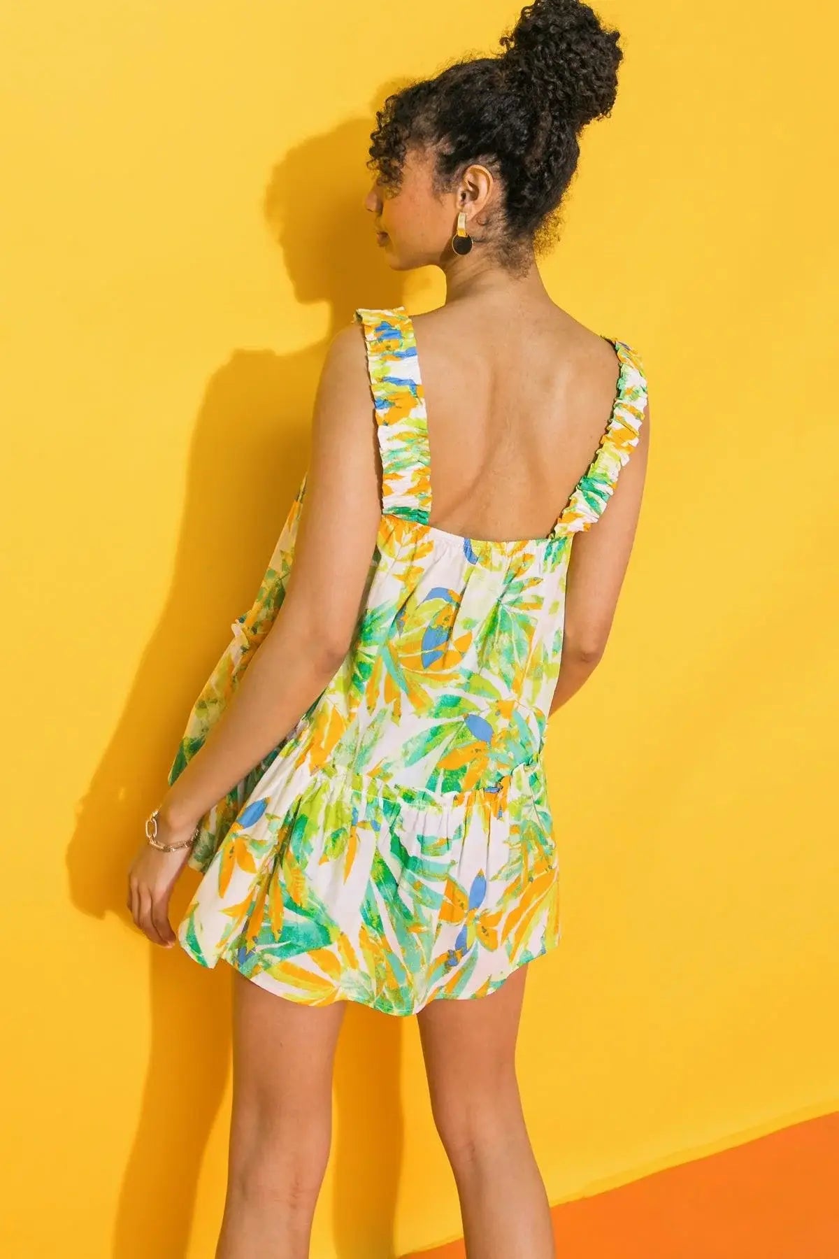 OCEAN SKIES WOVEN TOP - Flying Tomato - Flyclothing LLC