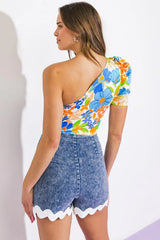SUNNY APPROACH PRINT BODYSUIT - Flying Tomato - Flyclothing LLC