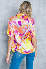 HELLO AROHA WOVEN TOP - Flying Tomato - Flyclothing LLC