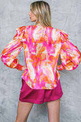 FEELING SPICE WOVEN TOP - Flying Tomato - Flyclothing LLC
