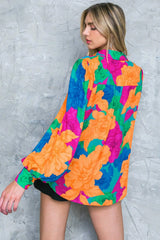 SOUL ON FIRE WOVEN TOP - Flying Tomato - Flyclothing LLC