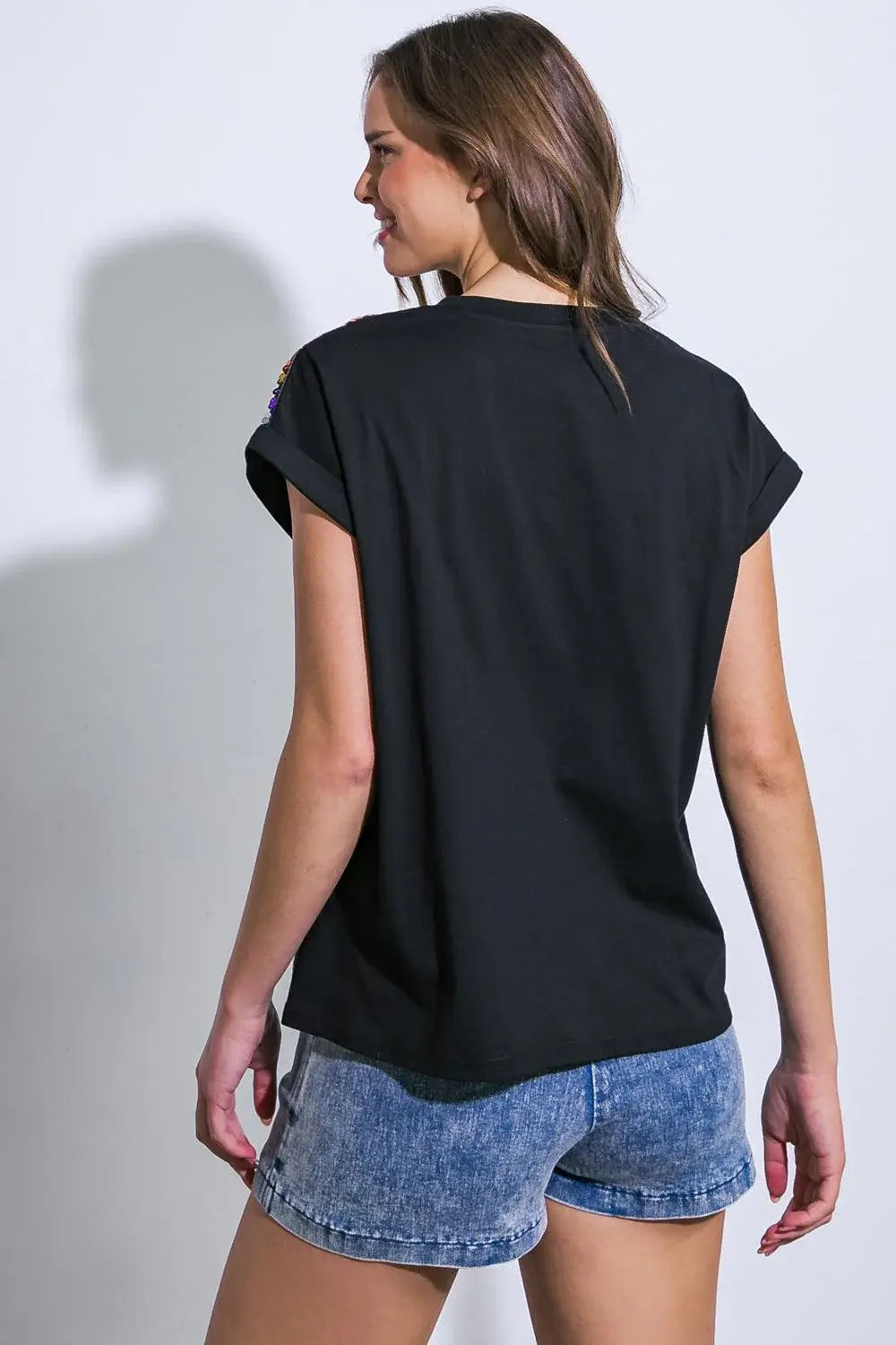 HOW I'M FEELING BLACK KNIT TOP - Flying Tomato - Flyclothing LLC