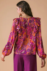 READY FOR WHAT'S NEXT WOVEN TOP - Flying Tomato - Flyclothing LLC