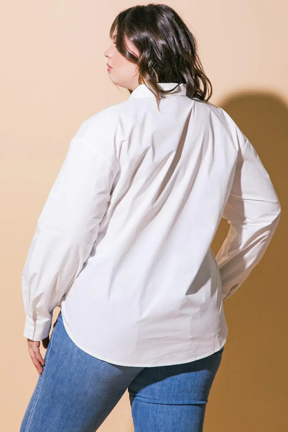 HIT OR MISS POPLIN SHIRT - Flying Tomato - Flyclothing LLC