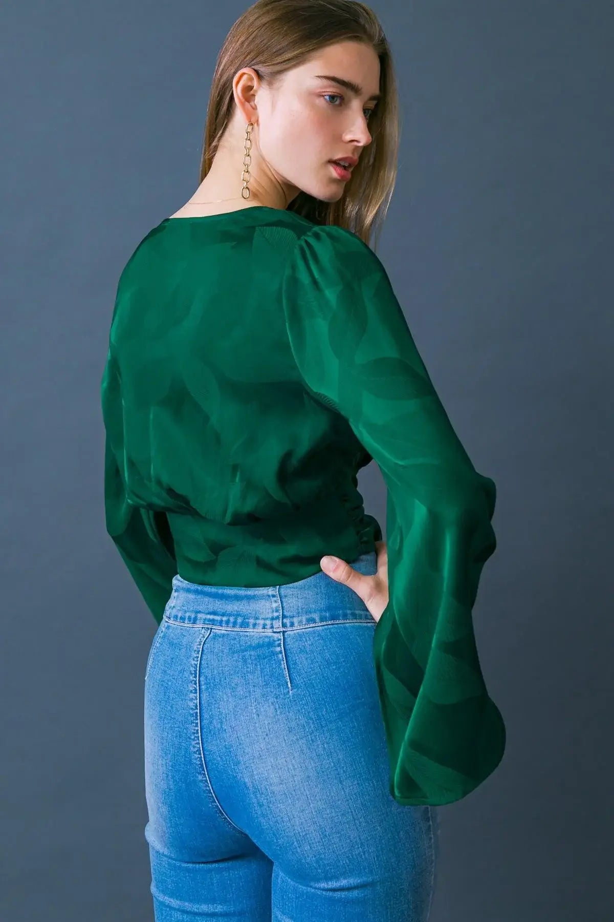 THE RIGHT ADDITION WOVEN TOP - Flying Tomato - Flyclothing LLC