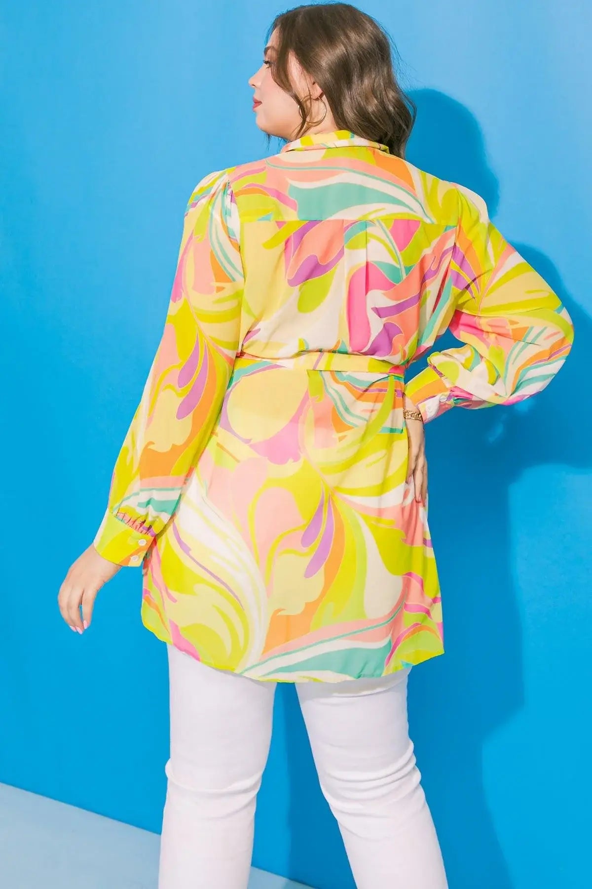 MAGIC ISLAND WOVEN TOP - Flying Tomato - Flyclothing LLC