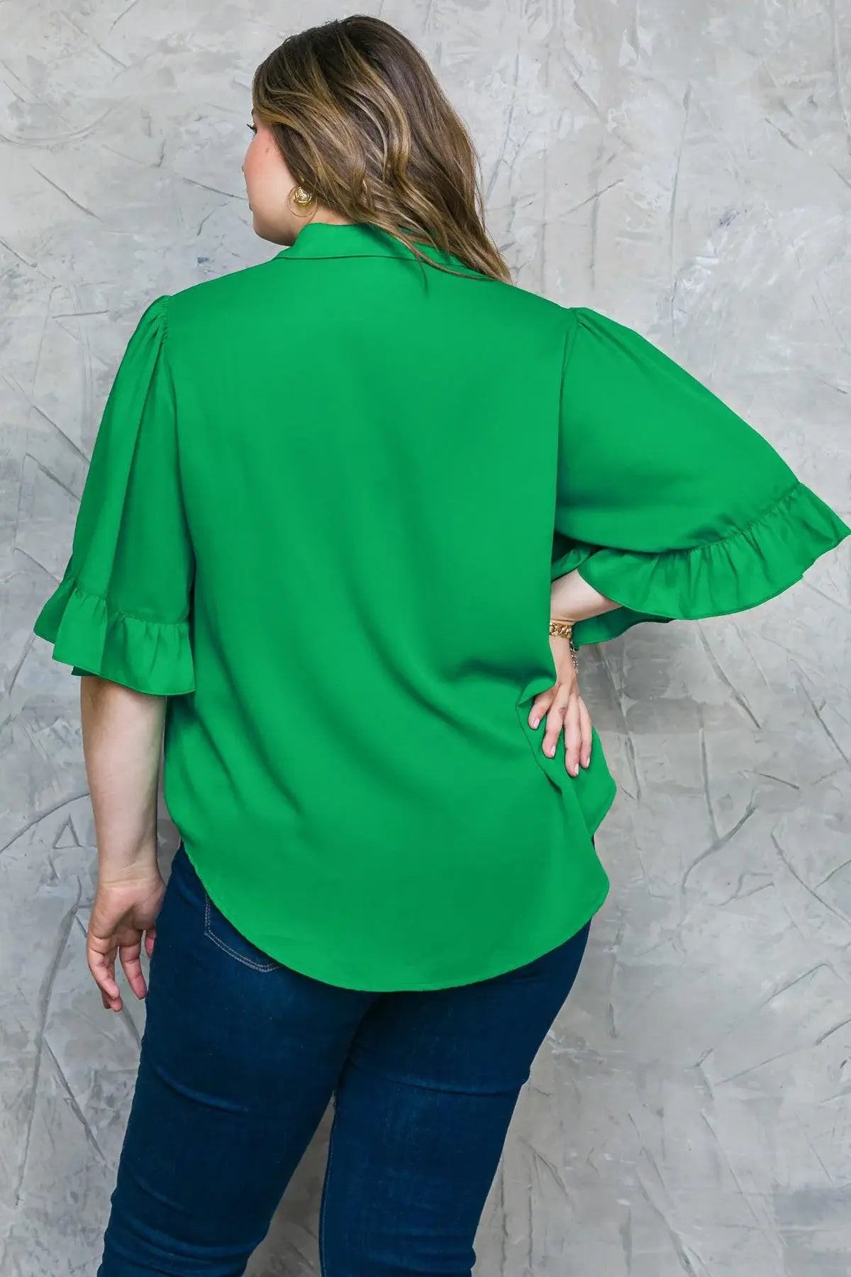 BACK TO BUSINESS WOVEN TOP - Flying Tomato - Flyclothing LLC