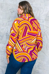 LIVELY CHAM WOVEN TOP - Flying Tomato - Flyclothing LLC