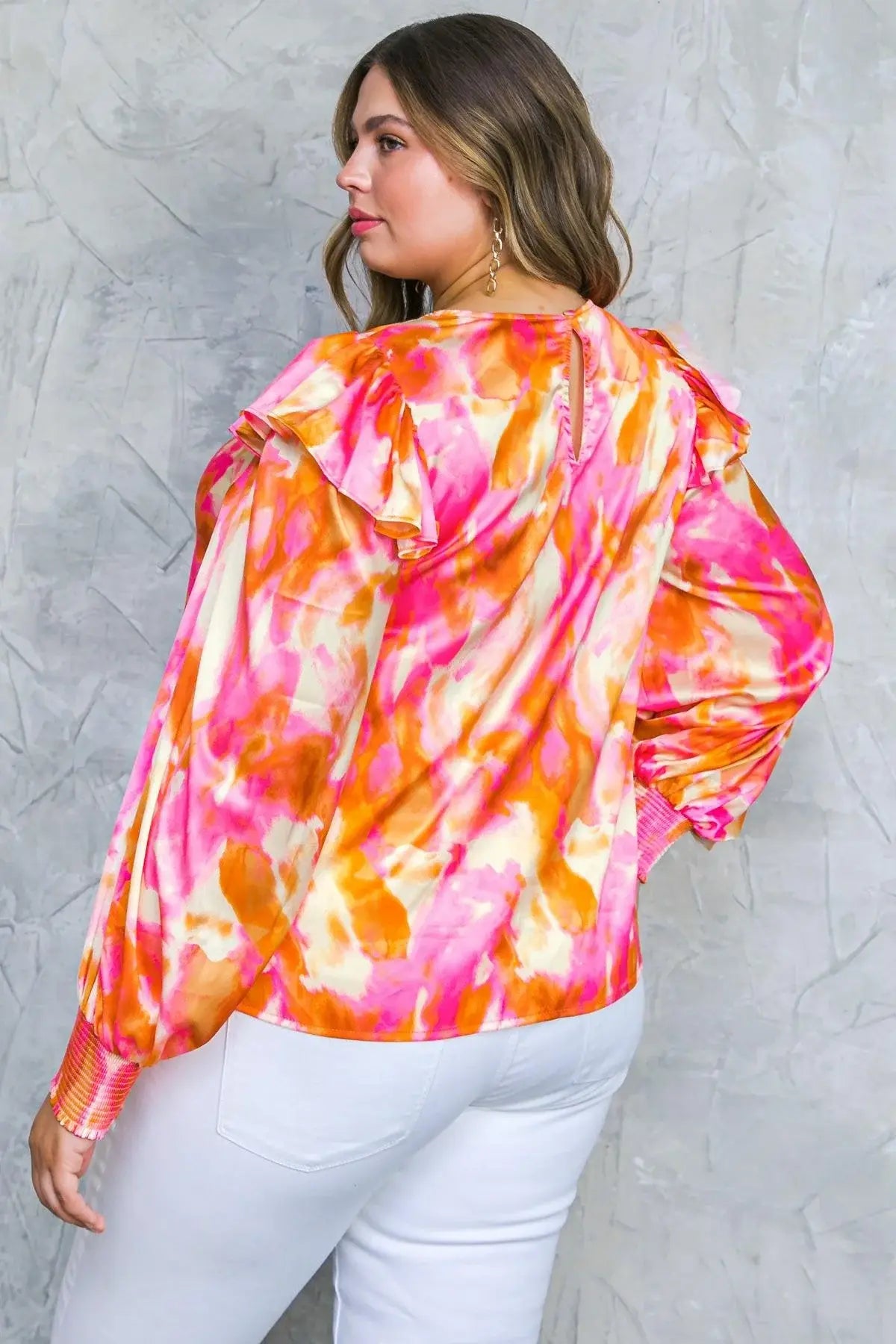 FEELING SPICE WOVEN TOP - Flying Tomato - Flyclothing LLC