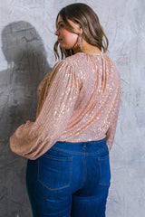 HOPE YOU REMEMBER SEQUIN TOP - Flying Tomato - Flyclothing LLC