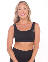 Open Back Sports Bra - White Water Life - Flyclothing LLC