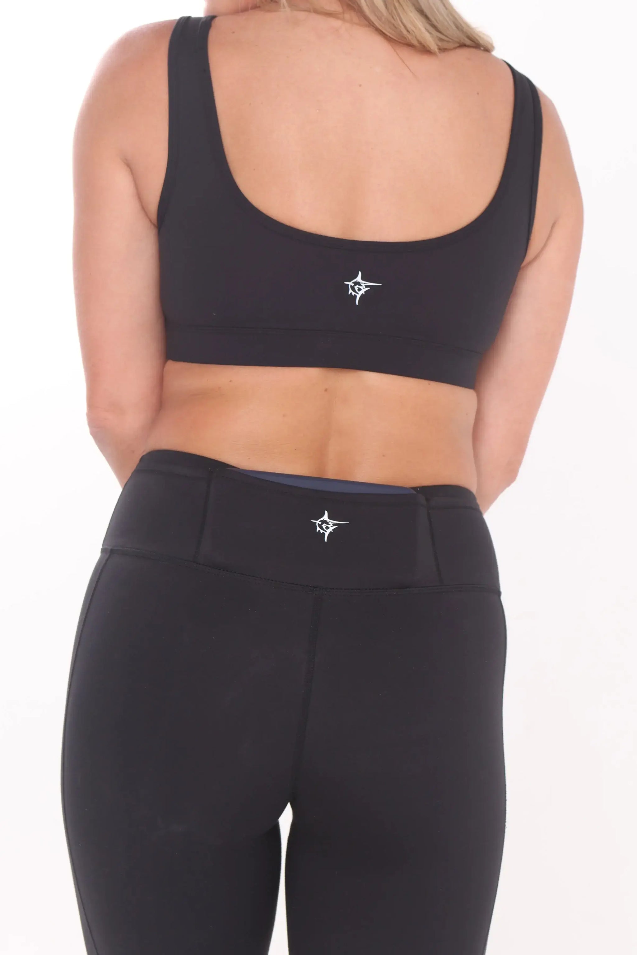 HydroFlex Cut Out Leggings - White Water Life - Flyclothing LLC