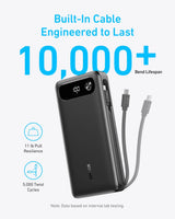 Anker Power Bank (20K, 87W, Built-In USB-C Cable) - Anker - Flyclothing LLC