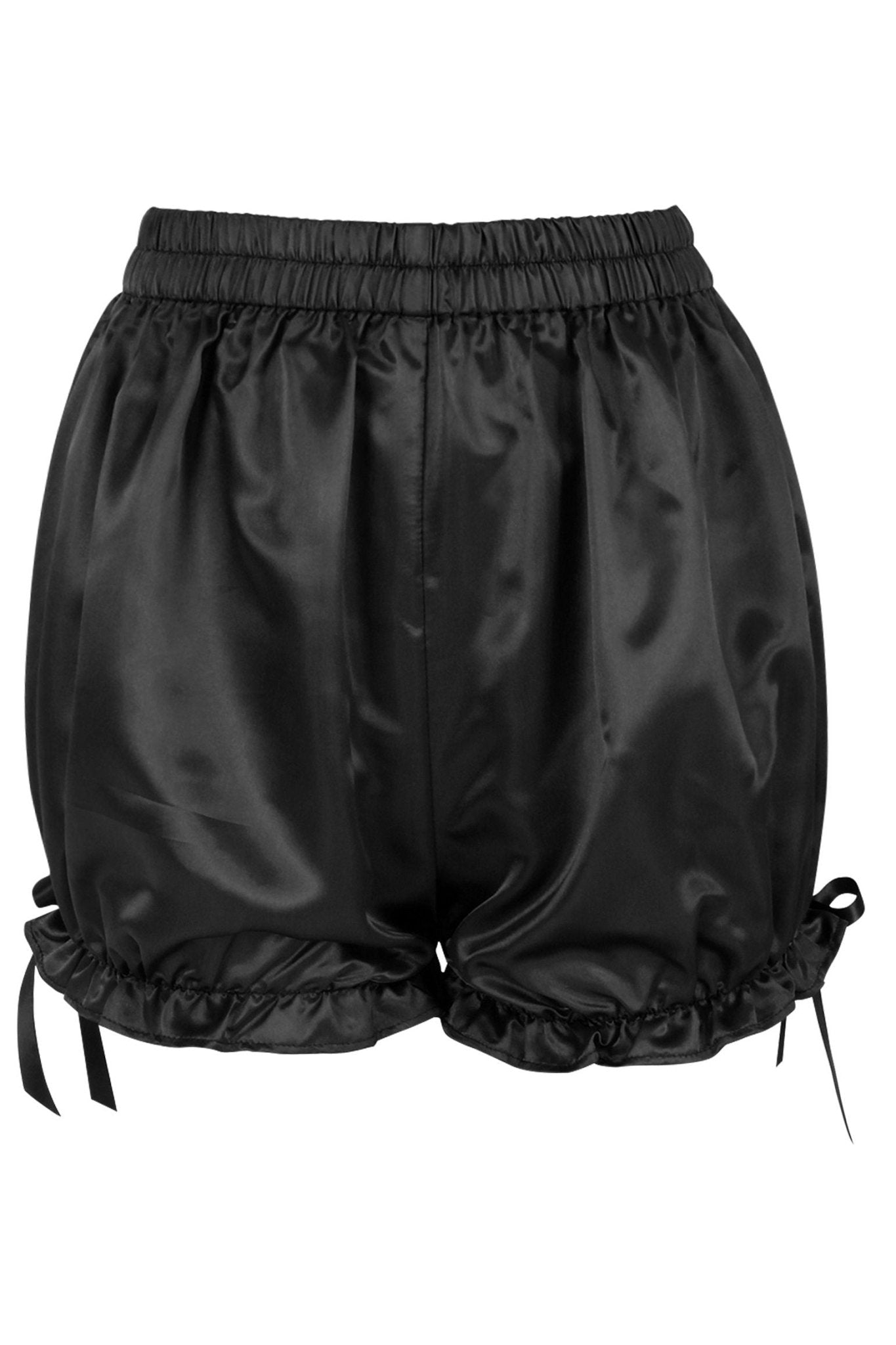 Daisy Corsets LIMITED EDITION Black Satin Bloomers - Daisy Corsets