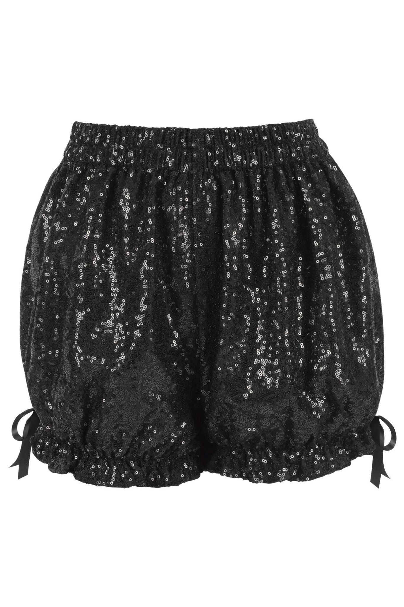 Daisy Corsets Black Sequin Bloomers - Daisy Corsets