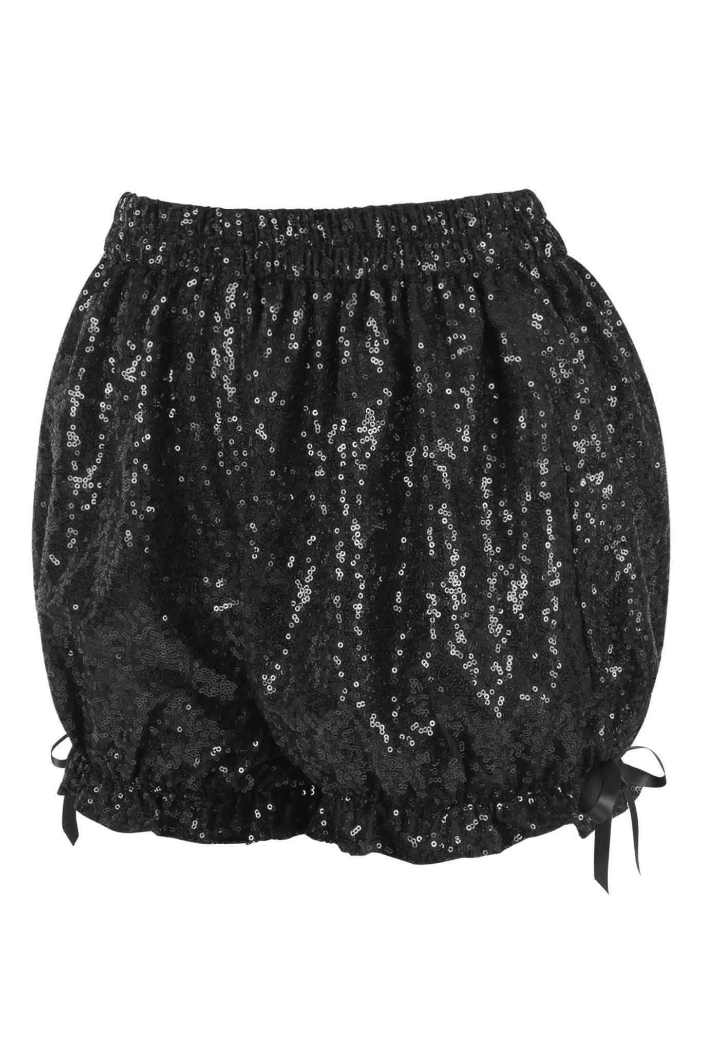Daisy Corsets Black Sequin Bloomers - Daisy Corsets