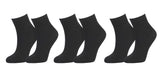 TITTIMITTI® Men’s 98% Organic Cotton Ankle Socks — 3-Pack, Soft & Breathable