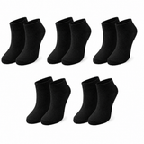 tittimitti® Kids’ 98% Organic Cotton Ankle Socks 5-Pack – Ages 1–12 - tittimitti - Flyclothing LLC