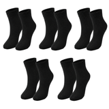 tittimitti® Kids’ 98% Organic Cotton Crew Socks 5-Pack – Ages 1–12, School Socks - tittimitti - Flyclothing LLC