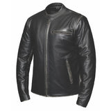 Icon - Mens Ultra Leather Jacket - Unik Just for Bikers - Flyclothing LLC