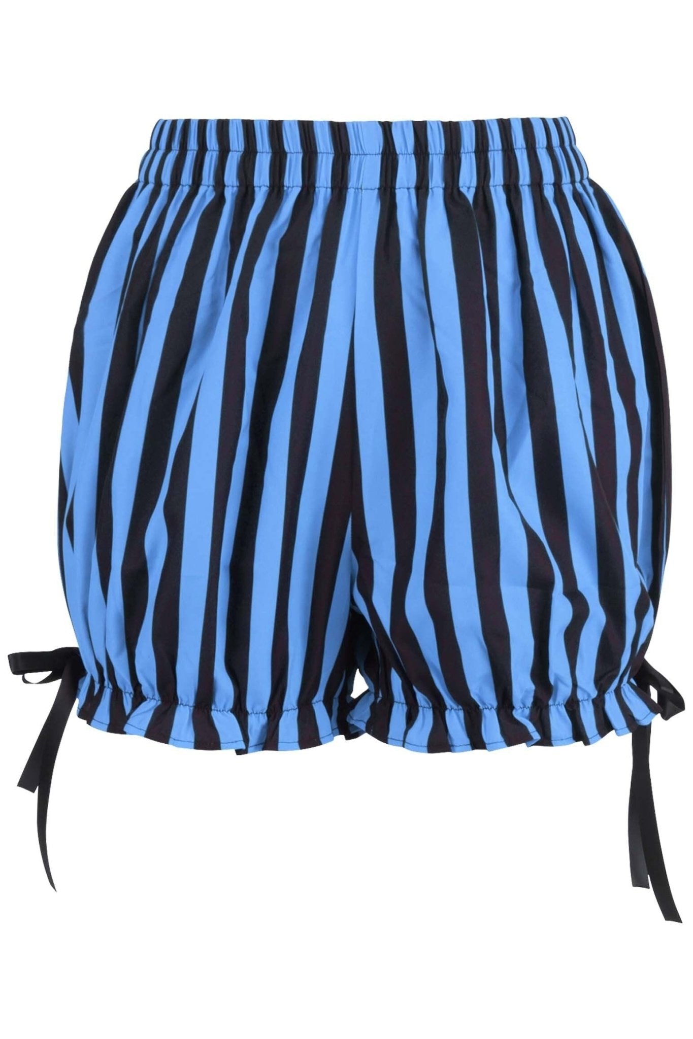 Daisy Corsets Black/Blue Striped Bloomers - Daisy Corsets