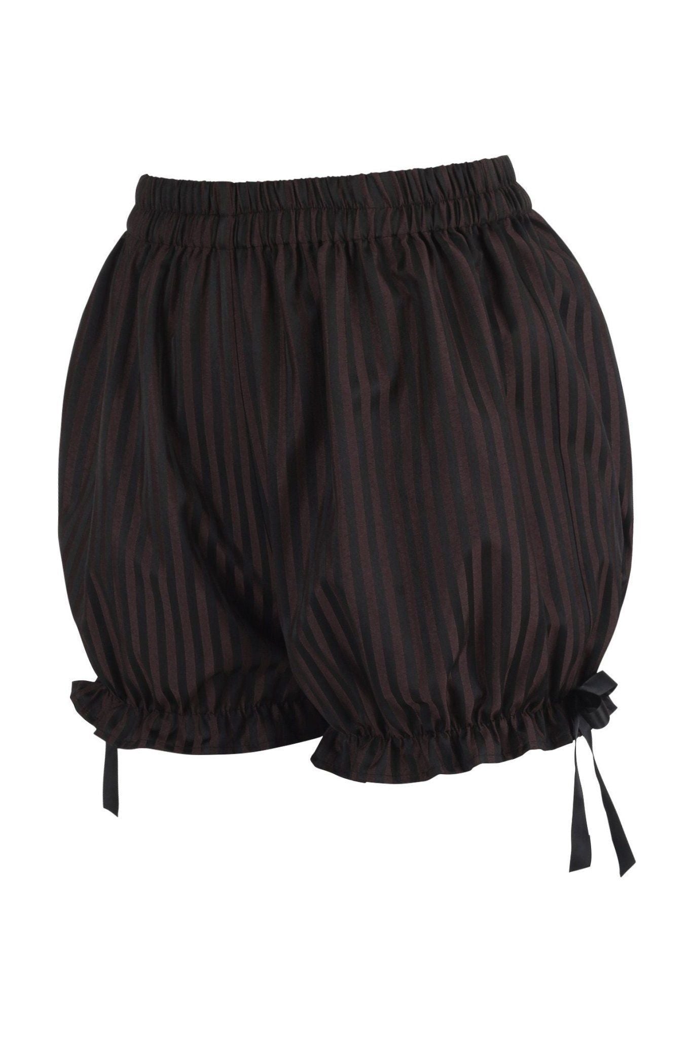 Daisy Corsets Black/Brown Stripe Brocade Bloomers - Daisy Corsets