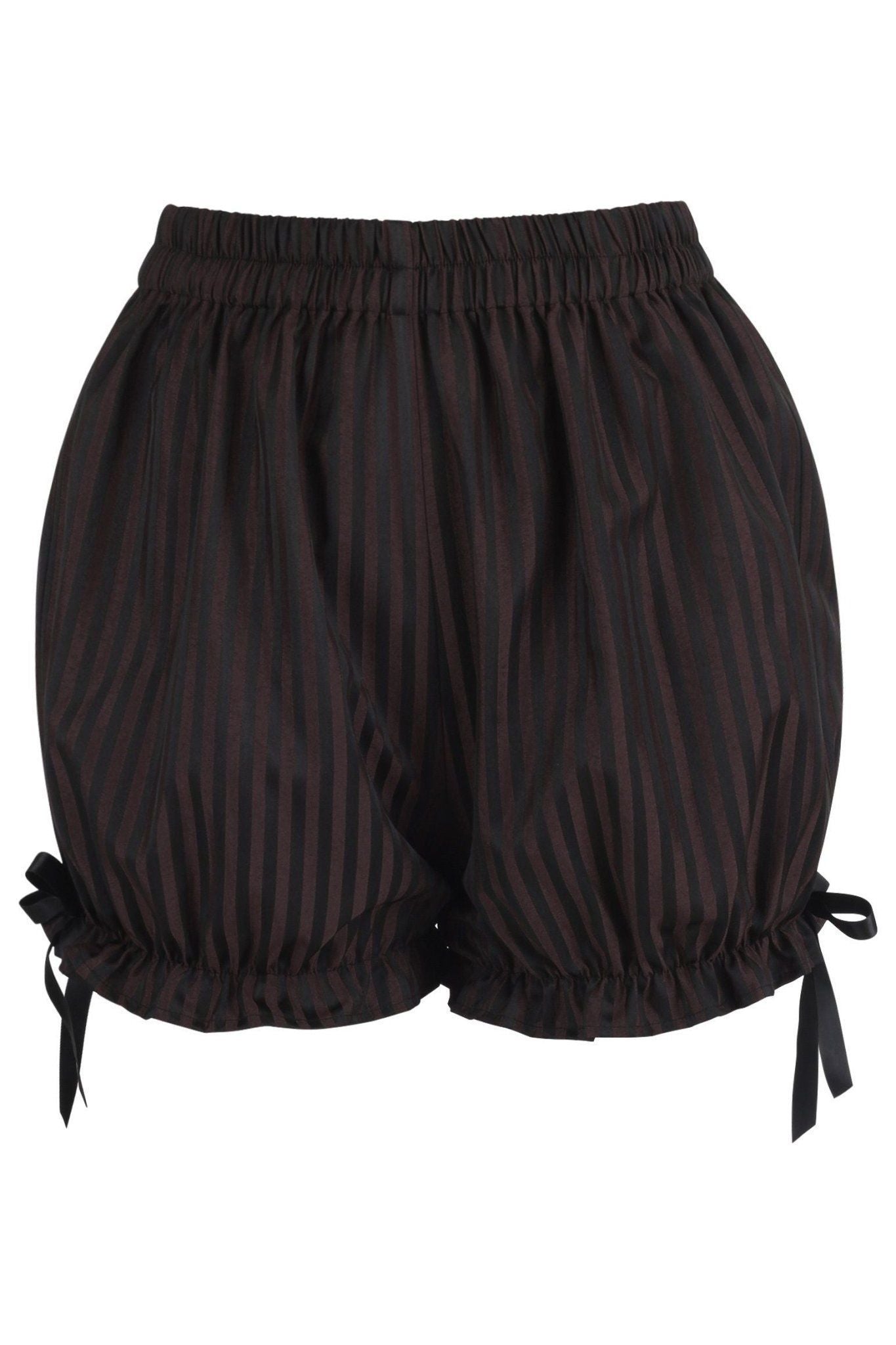 Daisy Corsets Black/Brown Stripe Brocade Bloomers - Daisy Corsets