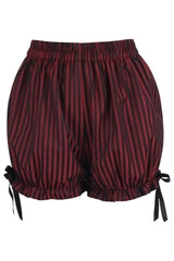Daisy Corsets Black/Red Stripe Brocade Bloomers - Daisy Corsets