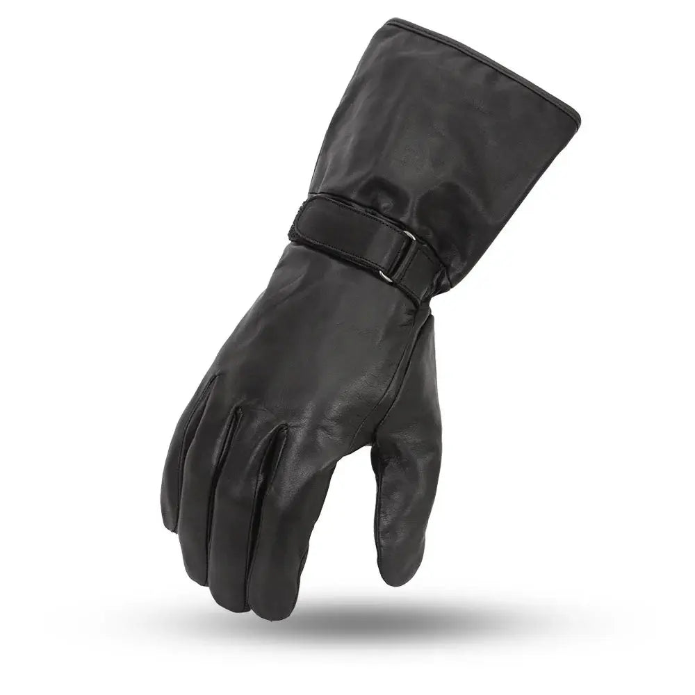 Blaze Men's Motorcycle Leather Gauntlet - First Manufacturing Company - Flyclothing LLC