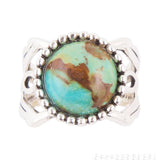 Blessing Blue Turquoise and Sterling Silver Ring - Barse Jewelry