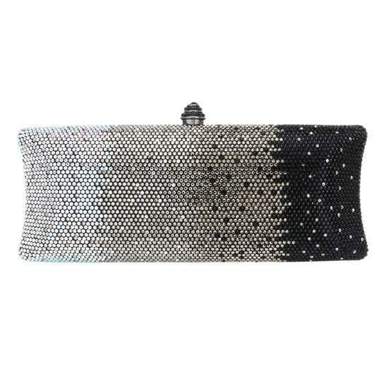 Bling Ombre Rhinestone Evening Clutch Tote Bag - Madeline Love - Flyclothing LLC