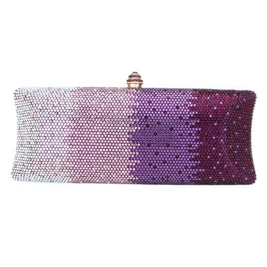 Bling Ombre Rhinestone Evening Clutch Tote Bag - Madeline Love - Flyclothing LLC