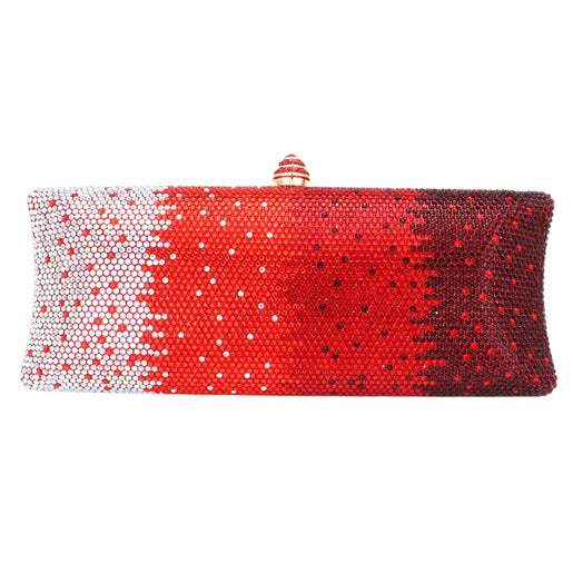 Bling Ombre Rhinestone Evening Clutch Tote Bag - Madeline Love - Flyclothing LLC