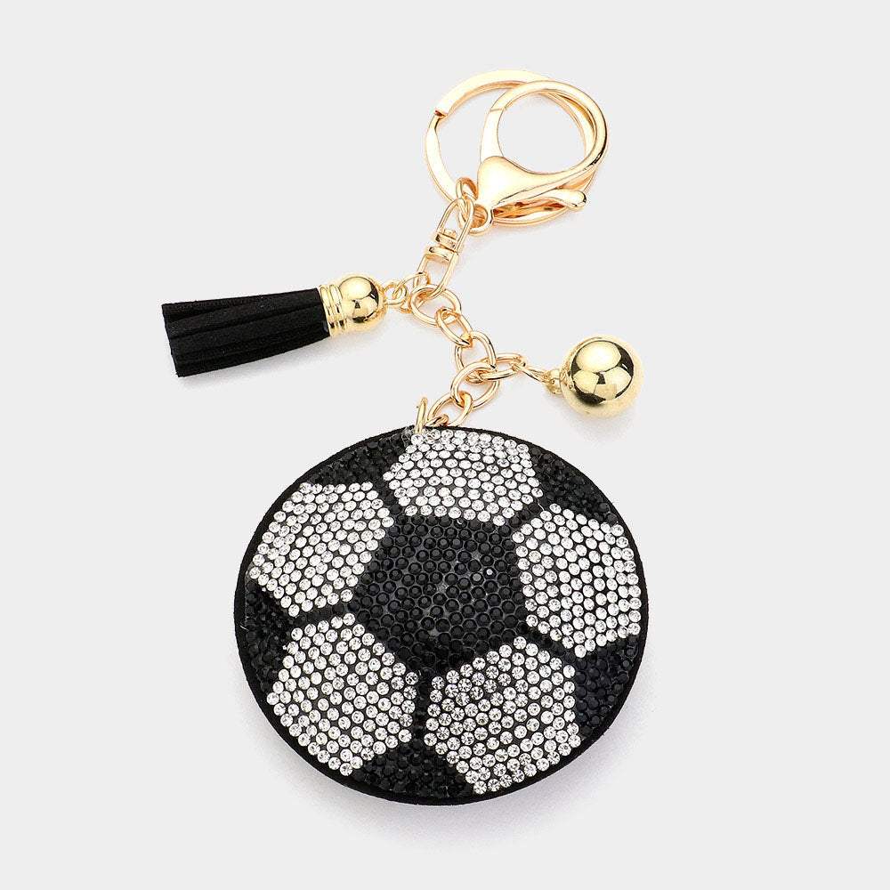 Bling Soccer Keychain - Madeline Love - Flyclothing LLC