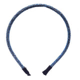 Bling Stone Accented Crystal Studded Shimmer Headband - Madeline Love - Flyclothing LLC