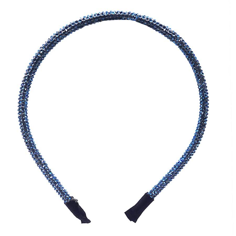 Bling Stone Accented Crystal Studded Shimmer Headband - Madeline Love - Flyclothing LLC