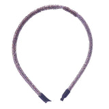 Bling Stone Accented Crystal Studded Shimmer Headband - Madeline Love - Flyclothing LLC