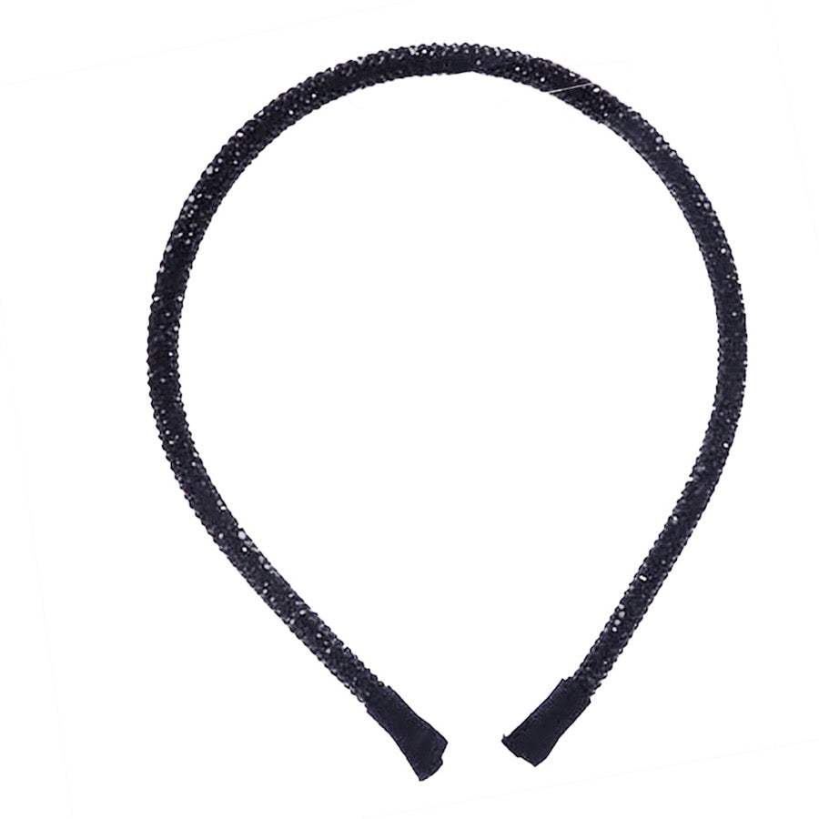 Bling Stone Accented Crystal Studded Shimmer Headband - Madeline Love - Flyclothing LLC