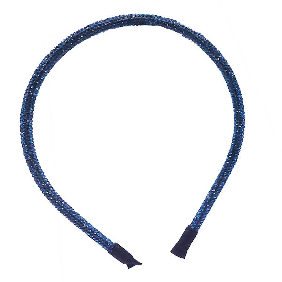Bling Stone Accented Crystal Studded Shimmer Headband - Madeline Love - Flyclothing LLC
